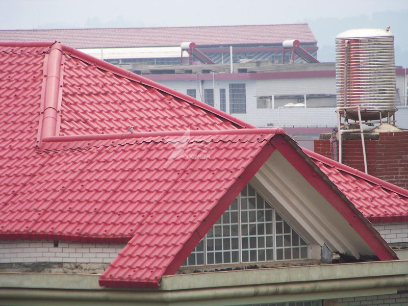 新型屋面建材合成樹脂瓦，傳統(tǒng)建筑用瓦的傳承替代建筑材料